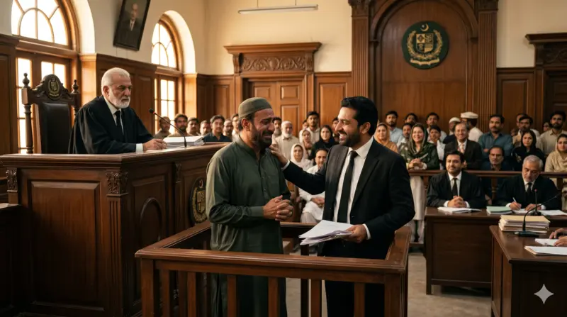 Acquittal in Pakistan after criminal trial — accused found not guilty by sessions court Balochistan defence lawyer