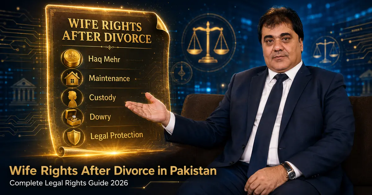 Wife rights after divorce Pakistan complete legal rights guide family law